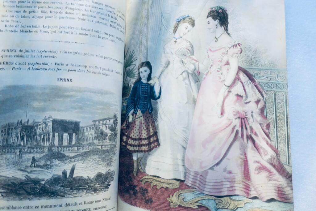 Modezeitschrift von 1864-1870