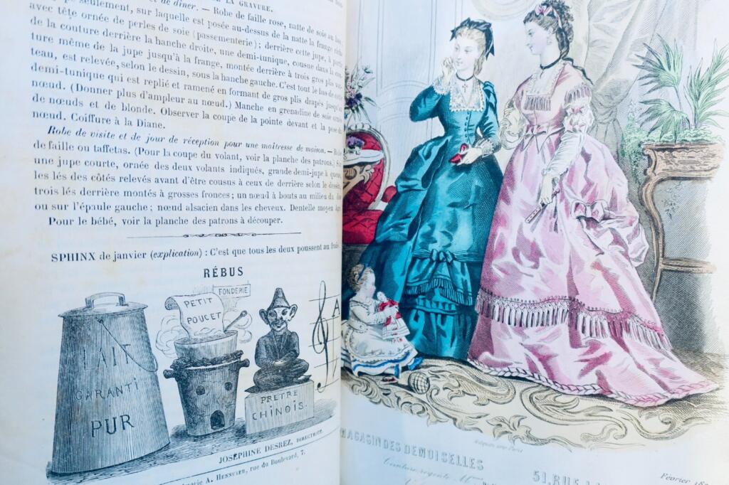 Modezeitschrift von 1864-1870
