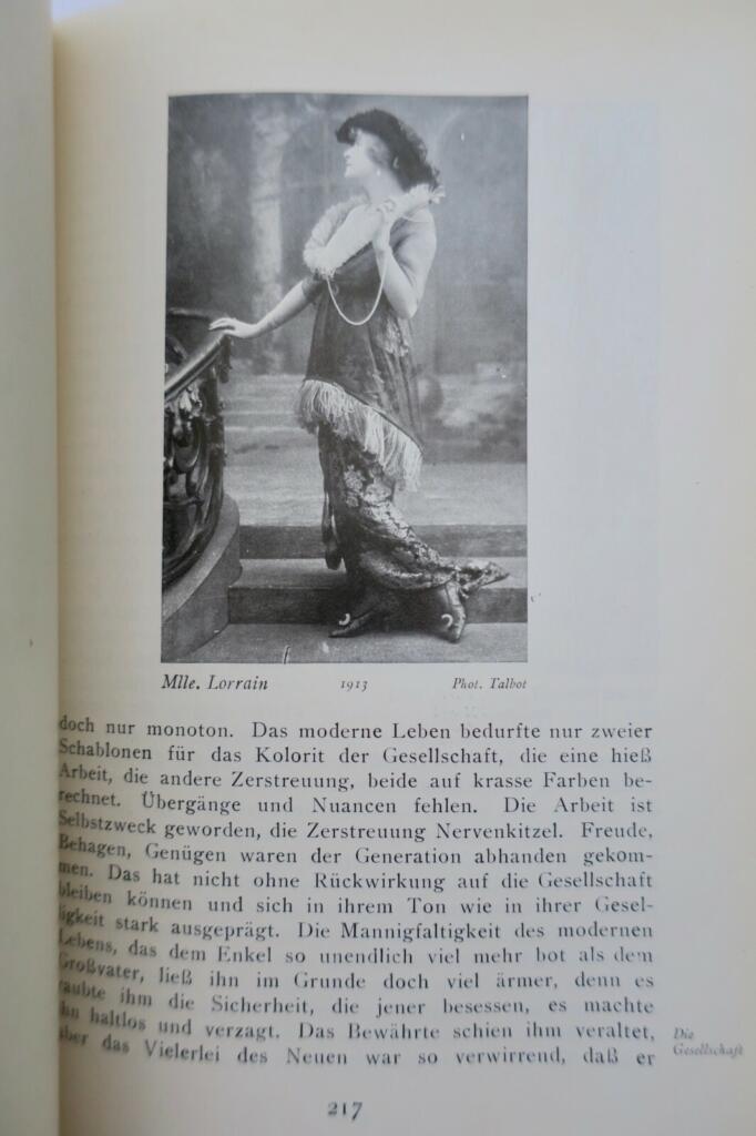 Mode. Historische Bildbelege 1923