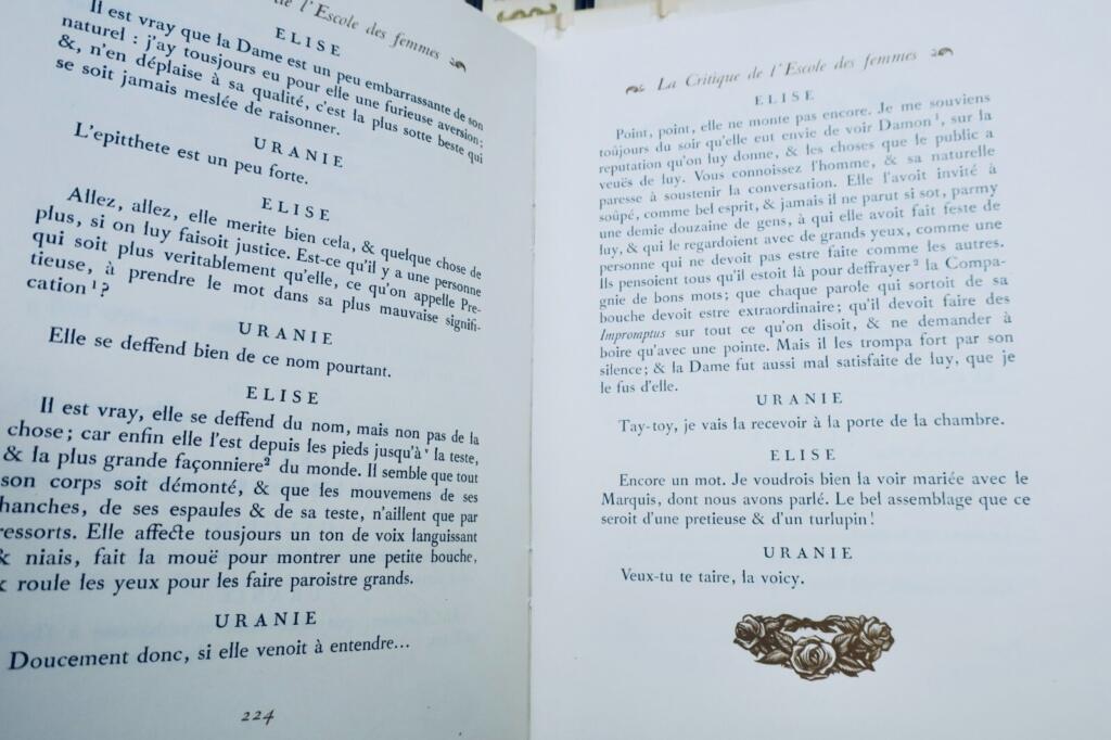 MOLIERE Jean-Baptiste Poquelin Oeuvres Complètes