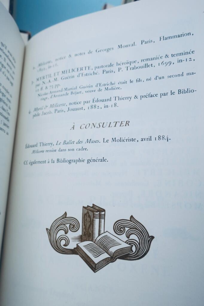 MOLIERE Jean-Baptiste Poquelin Oeuvres Complètes