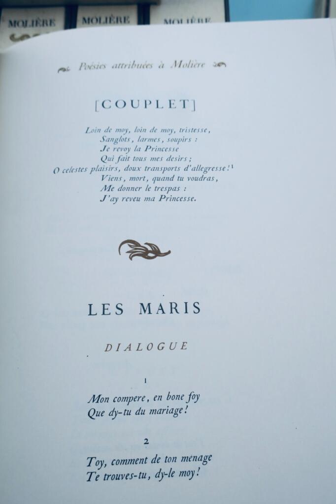 MOLIERE Jean-Baptiste Poquelin Oeuvres Complètes