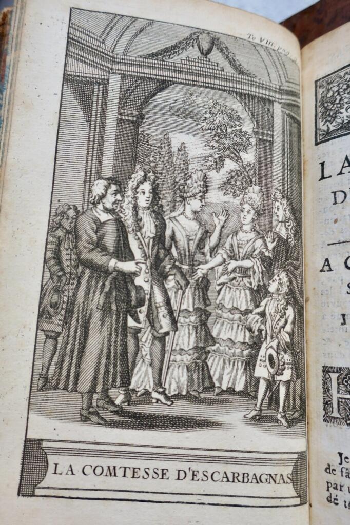 Molière’s Complete Works in 8 Volumes, 1710 Edition