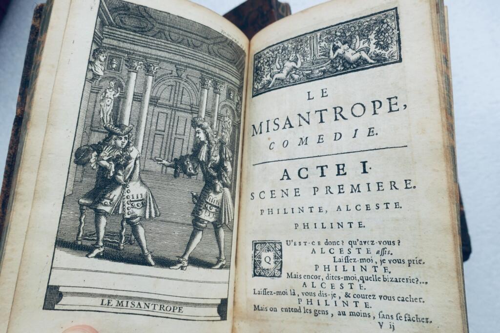 Molière’s Complete Works in 8 Volumes, 1710 Edition