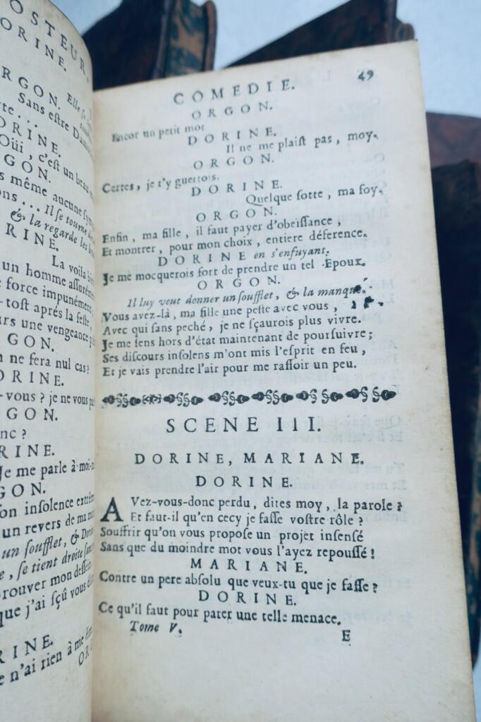 モリエール全集、1710年版