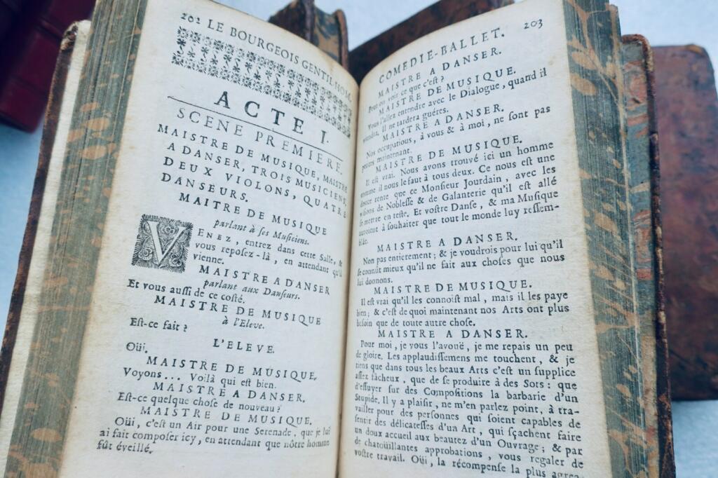 Molière’s Complete Works in 8 Volumes, 1710 Edition