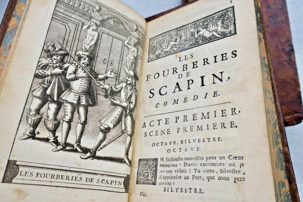 Molière’s Complete Works in 8 Volumes, 1710 Edition