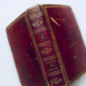 Moliere Oeuvres de Moliere 1822 75 x 115 mm.