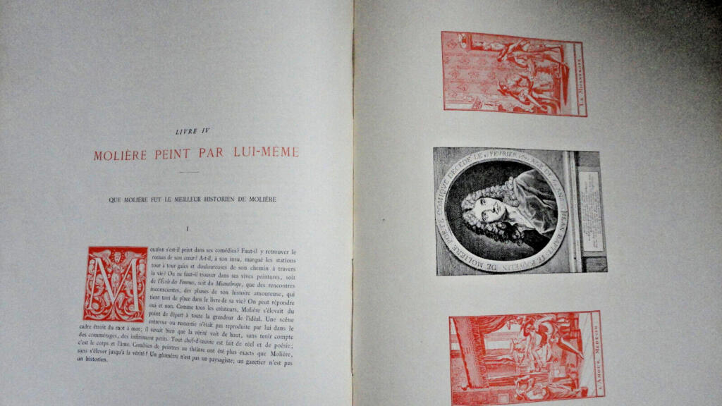 Molière, His Wife and Daughter - Richly Illustrated