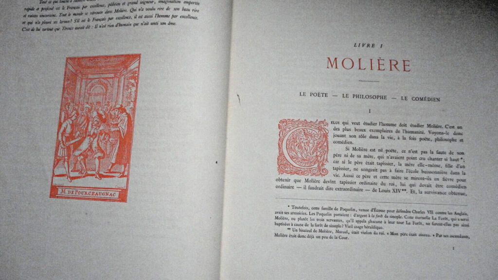 Molière, His Wife and Daughter - Richly Illustrated