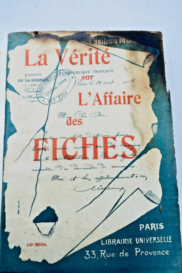 MOLLIN capitaine La Vérité sur l'affaire des fiches
