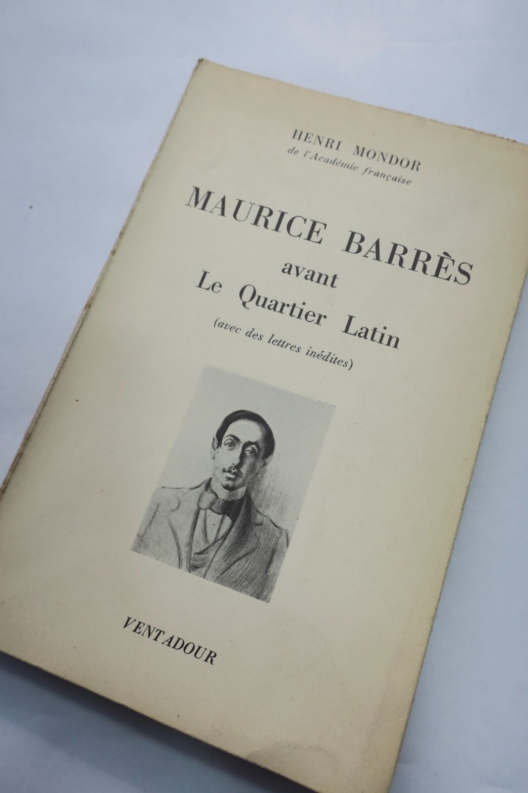 Mondor’s study on Barrès before Quartier Latin - Image 8