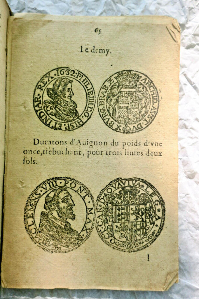 Royal declaration on silver coinage
