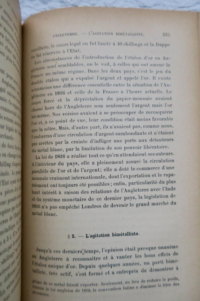 Monnaie, le Crédit et le Change 1894