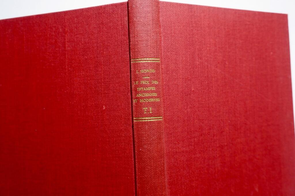 MONOD Le prix des estampes anciennes et modernes
