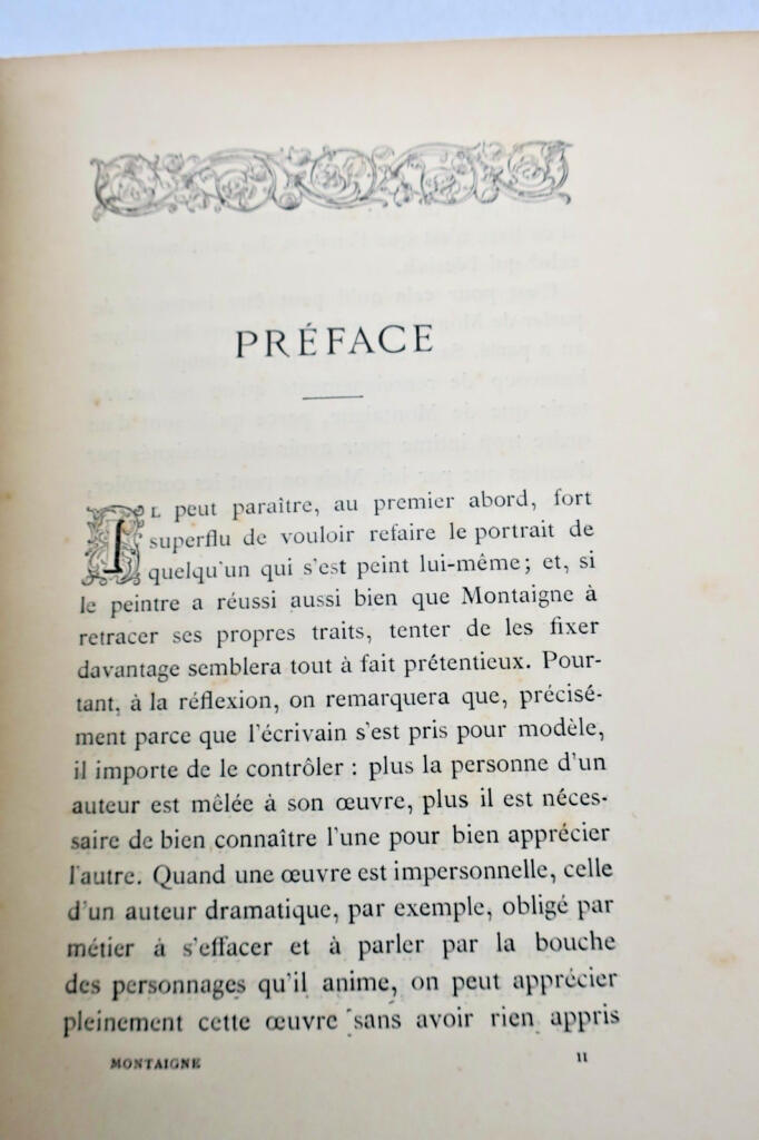 Montaigne. L&rsquo;Homme et l&rsquo;Oeuvre 1893
