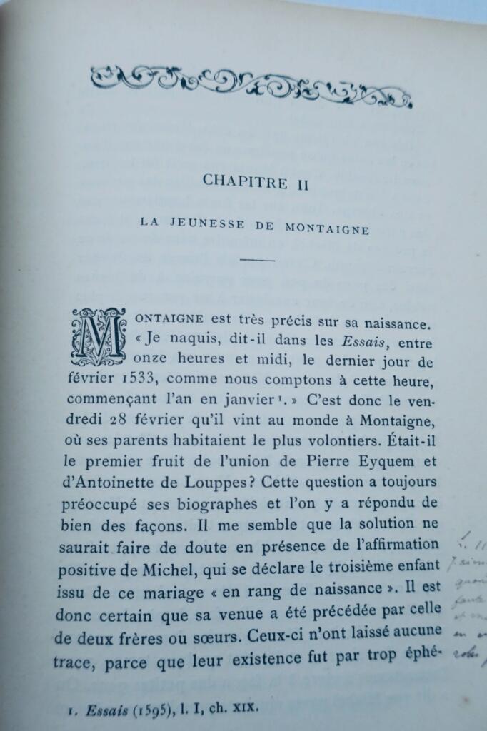 Montaigne. L&rsquo;Homme et l&rsquo;Oeuvre 1893
