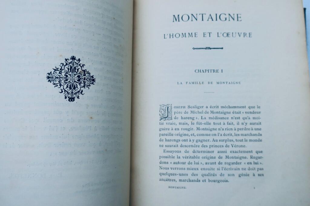 Montaigne. L&rsquo;Homme et l&rsquo;Oeuvre 1893