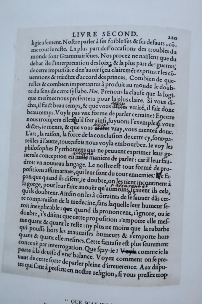Essays by Montaigne in new edition