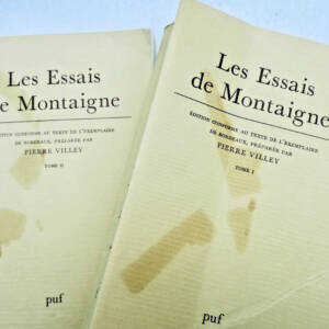 MONTAIGNE VILLEY Les Essais de Montaigne. Edition conforme...