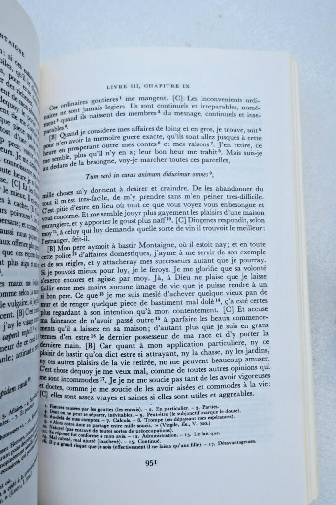 Montaignes Essais: Kritische Ausgabe mit Saulniers Vorwort