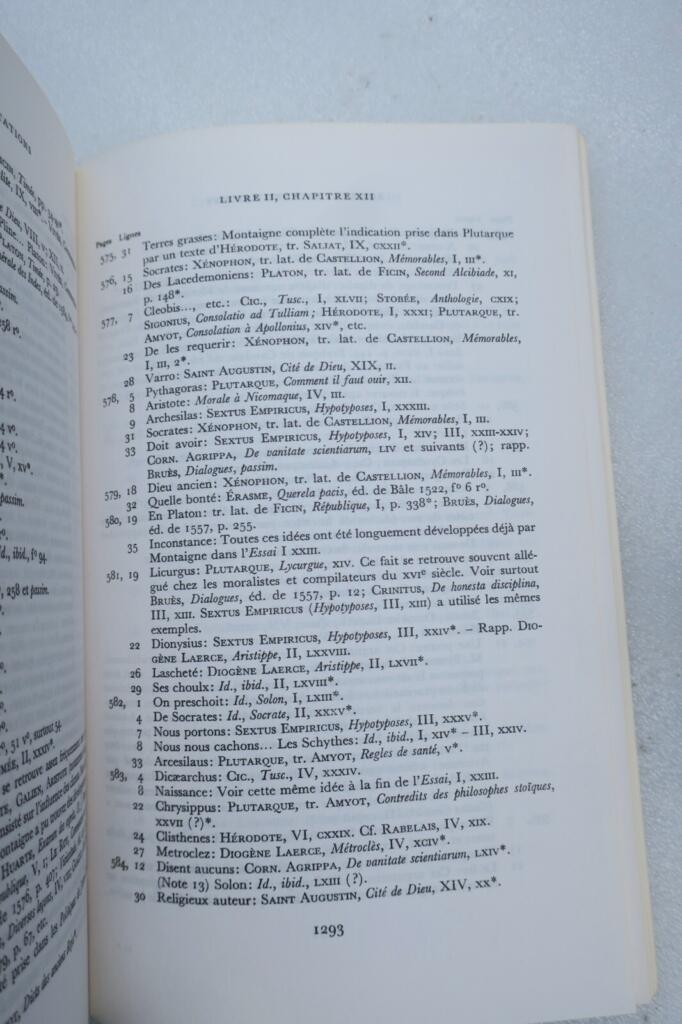 Montaignes Essais: Kritische Ausgabe mit Saulniers Vorwort