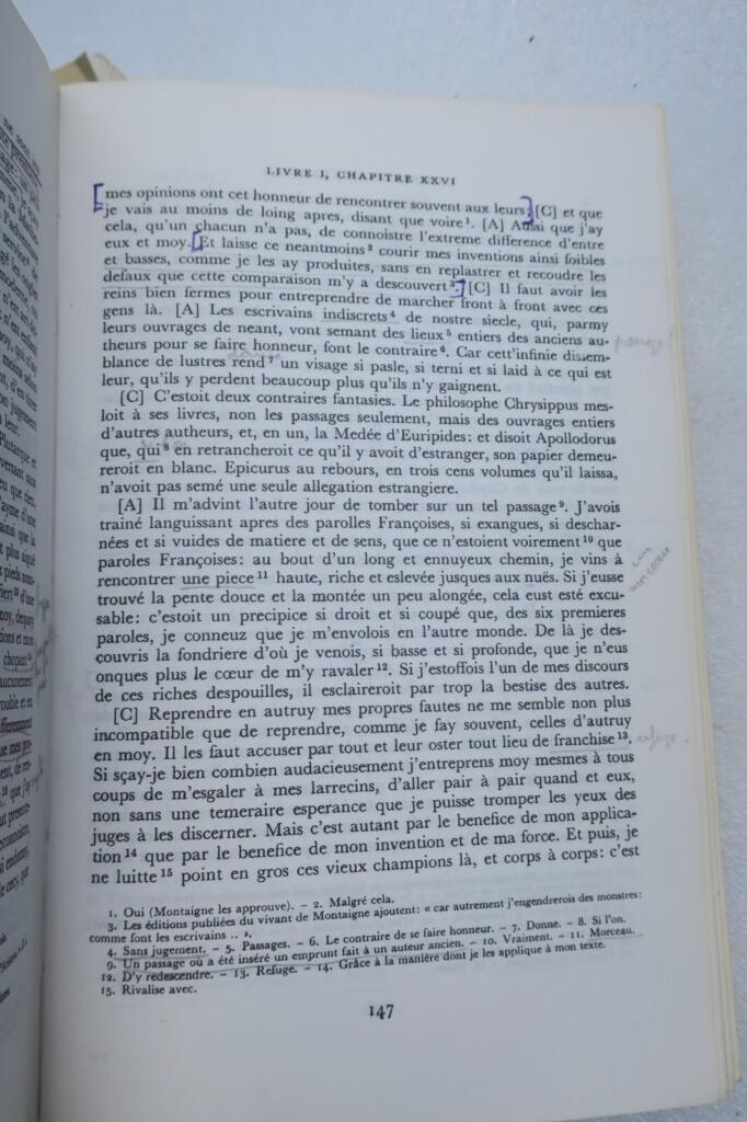 Montaignes Essais: Kritische Ausgabe mit Saulniers Vorwort
