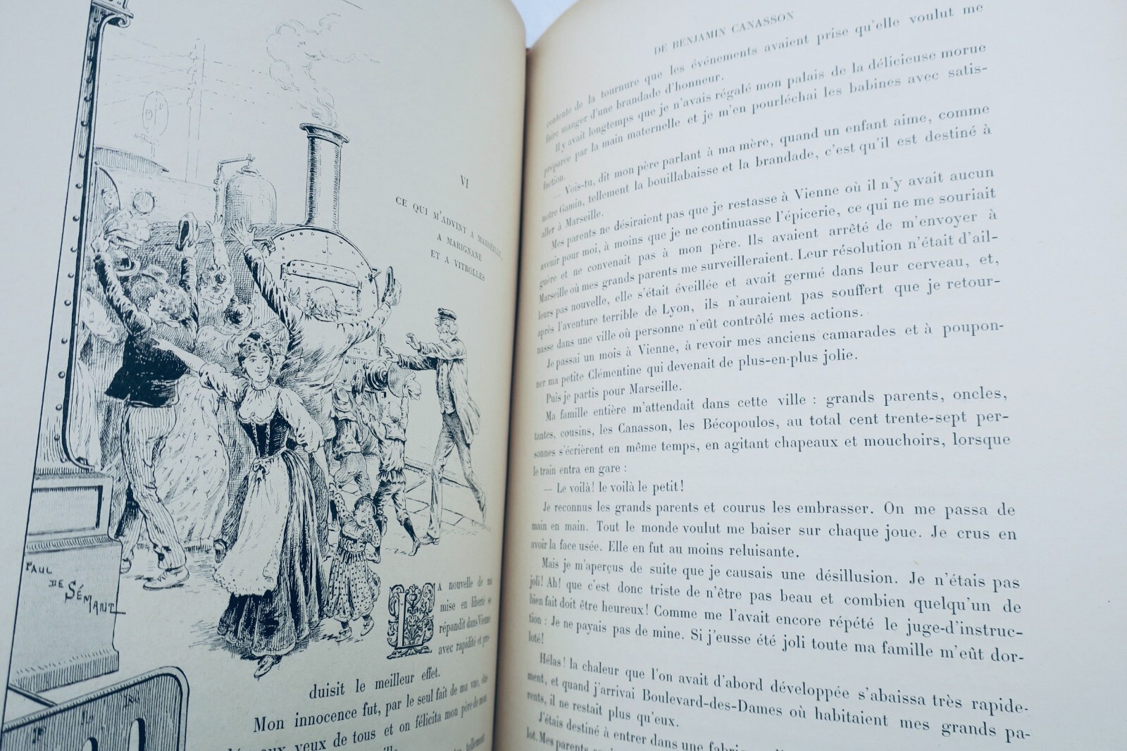 Jugenderinnerungen von Benjamin Canasson, illustriert von Sémant - Image 6