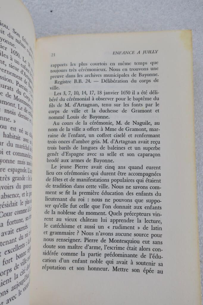 Montesquiou (Pierre de) Le Vrai d'Artagnan; D'Artagnan, tragedy in five acts