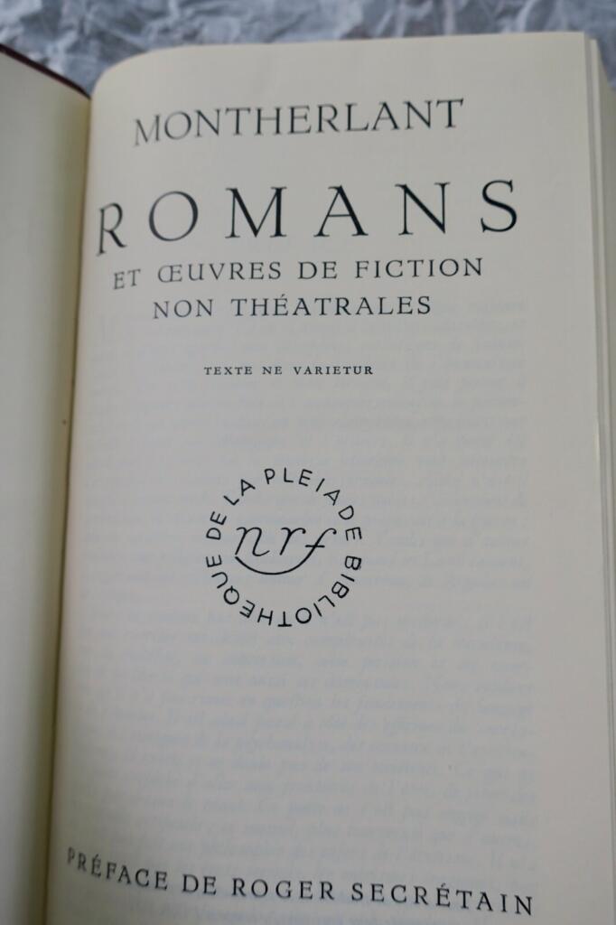 Complete novels and non-theatrical works