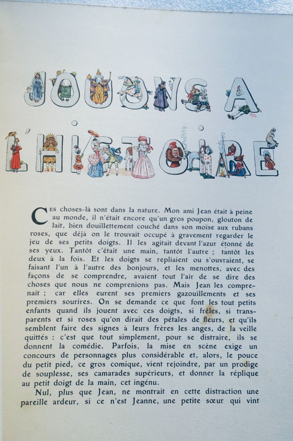 French history through children's toys and imagination