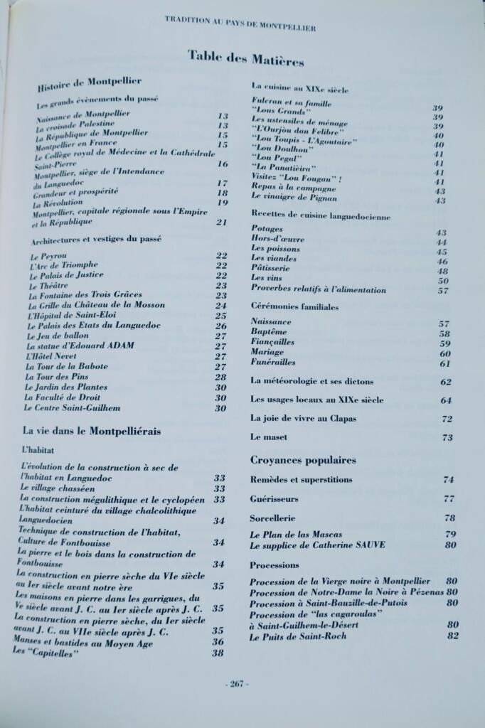 montpellier Tradition au pays de Montpellier