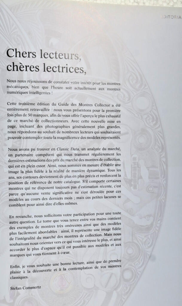 montre Guide des montres collector: Tome 3, De A. Lange & Söhne à Zodiac