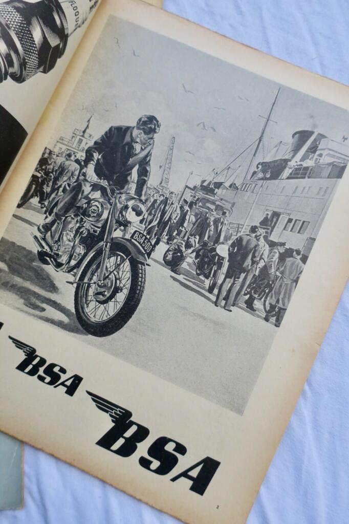 MOTO Revue Technique Motocycliste 1952 …1957