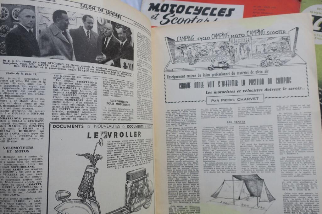 1950s Motorcycles & Scooters Magazine Collection