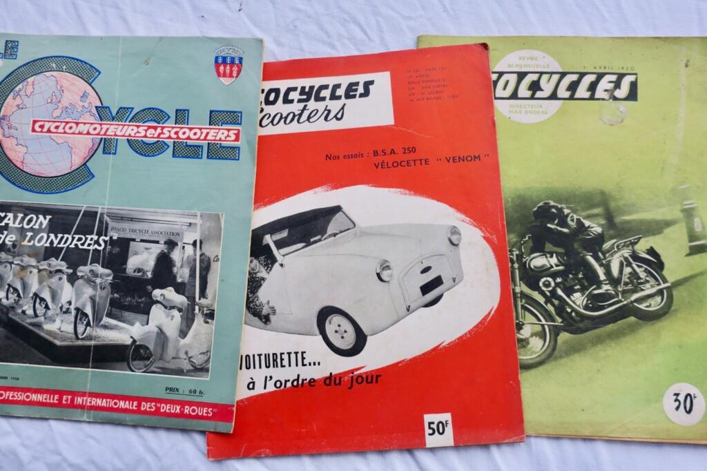 1950s Motorcycles & Scooters Magazine Collection