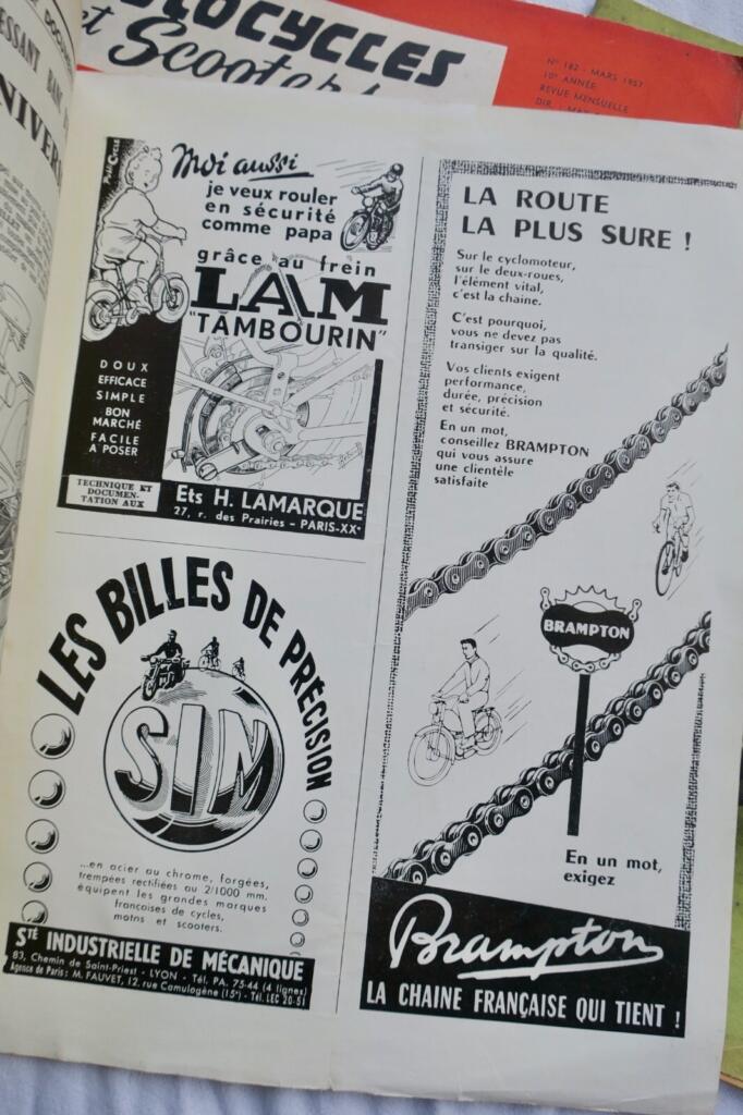 1950s Motorcycles & Scooters Magazine Collection