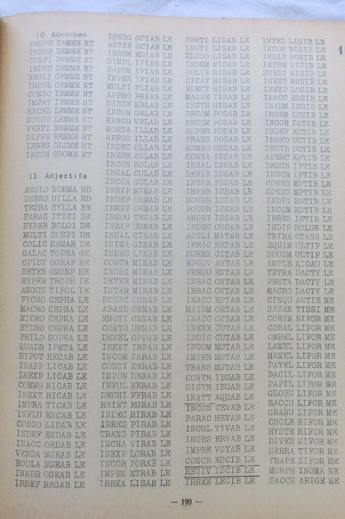 Kreuzworträtsel-Führer des Enthusiasten aus den 1950ern