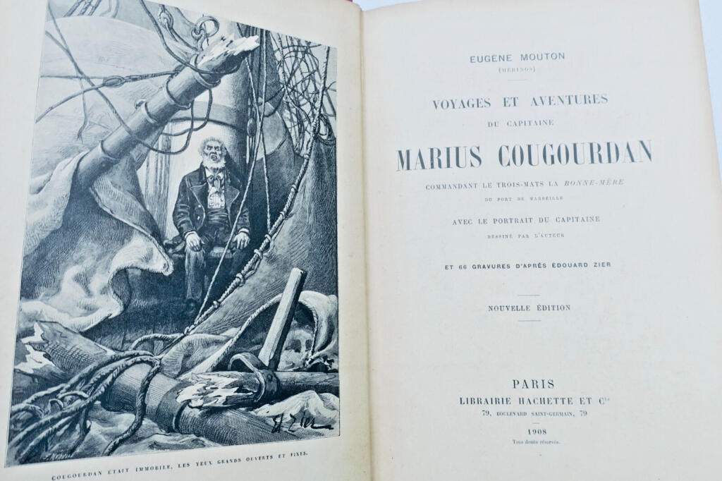 MOUTON EUGENE. VOYAGES ET AVENTURES DU CAPITAINE MARIUS COUGOURDAN