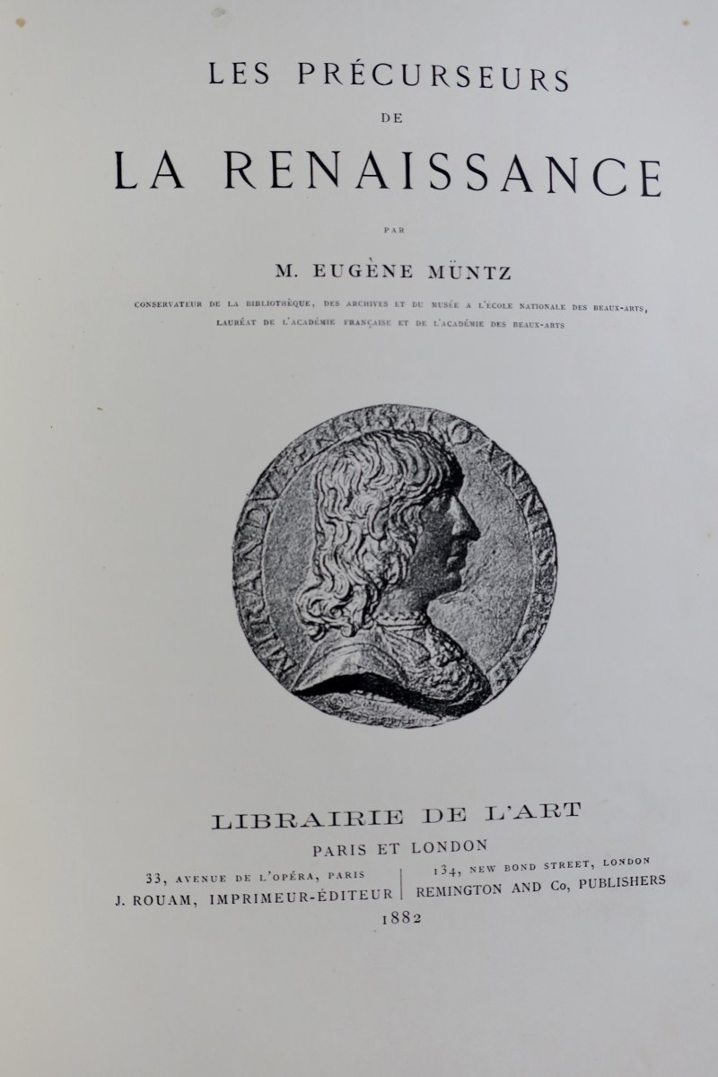 MÜNTZ Les précurseurs de la Renaissance. – Image 6