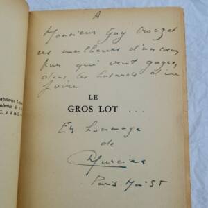 MURCIAUX Le Gros Lot + dédicace