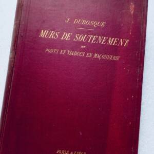 Murs de soutènement et les ponts et viaducs en maçonnerie