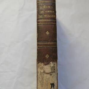 Musset Poésies complètes. Contes d'Espagne et d'Italie 1840 EO