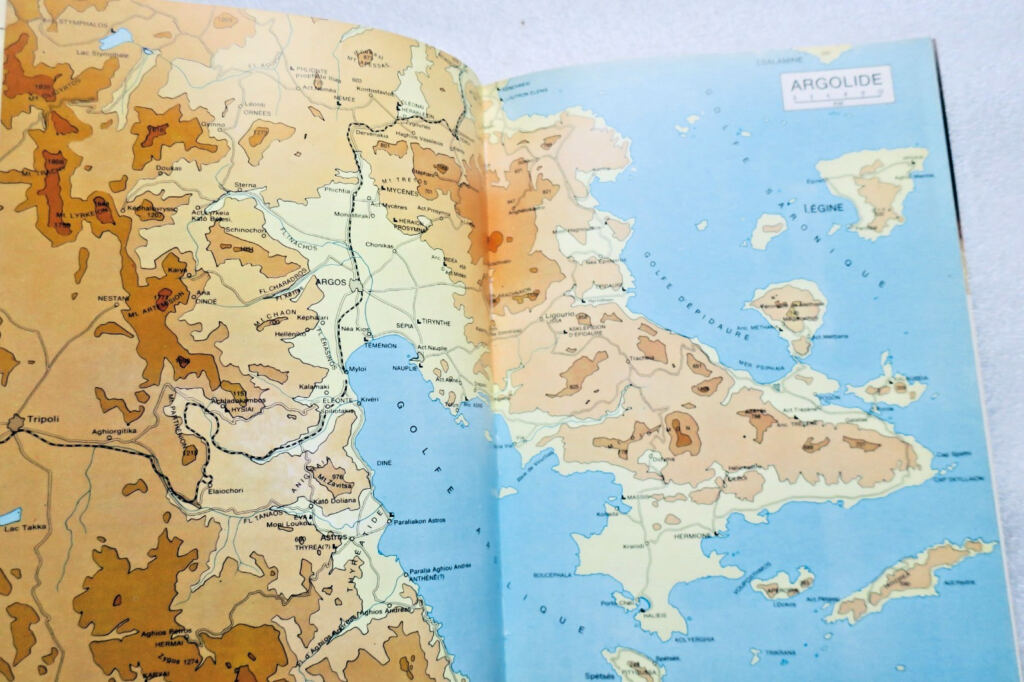 Mycenae-Epidaurus-Tiryns-Nauplia, the Heraeum of Argos-Argos-Asine-Lerna-Trezeni