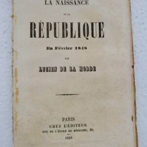 naissance de la République en février 1848