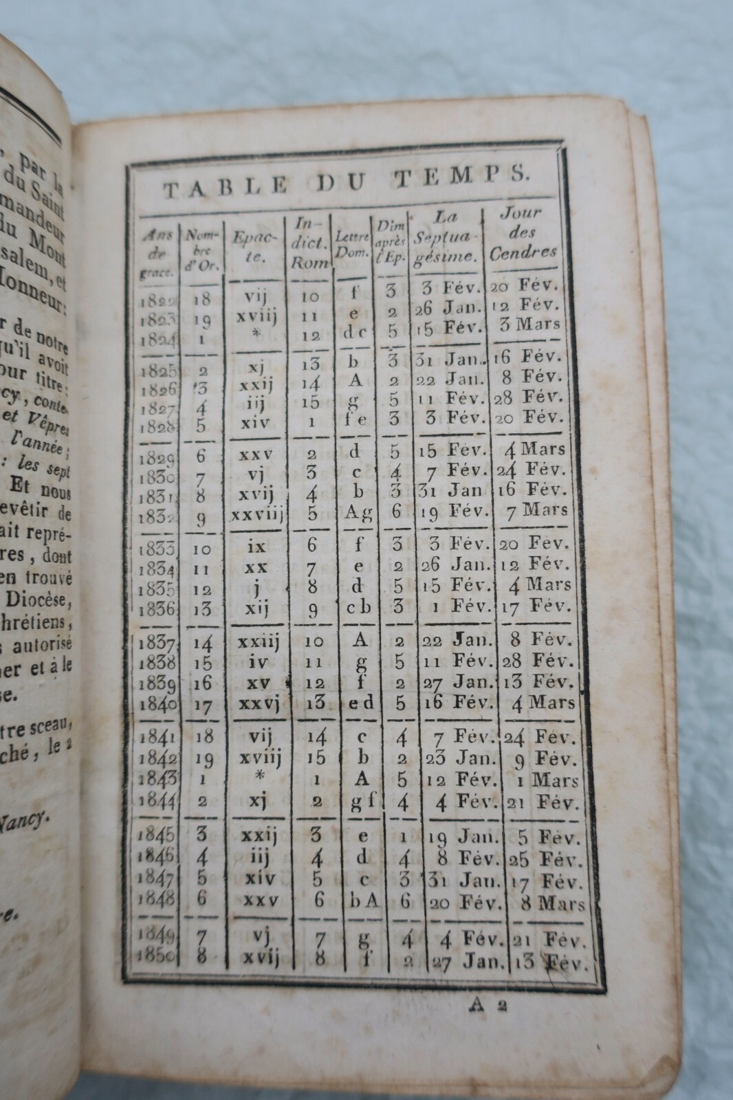 Nancy 1822 Church Missal for Diocese - Image 6