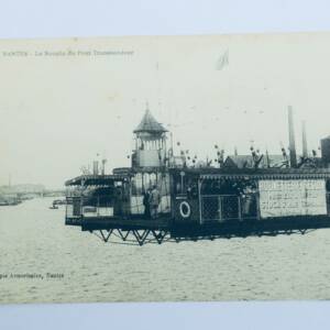Nantes la nacelle du pont transbordeur