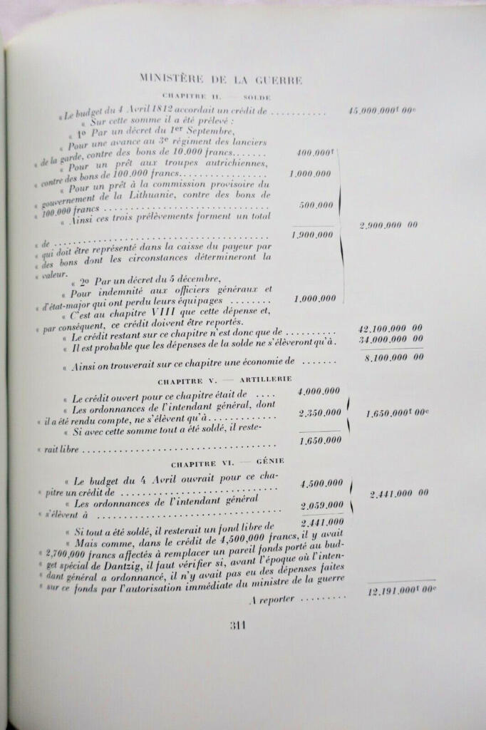 Napoléon financier Cuba, Lettres au Comte Mollien
