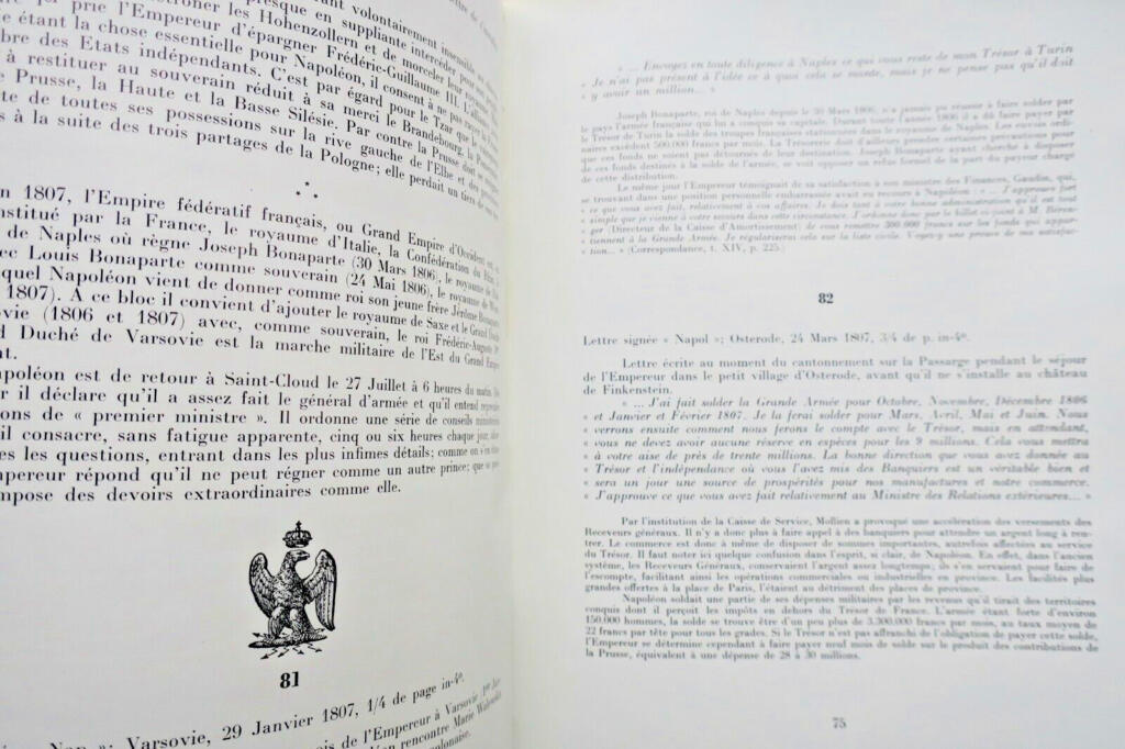 Napoléon financier Cuba, Lettres au Comte Mollien