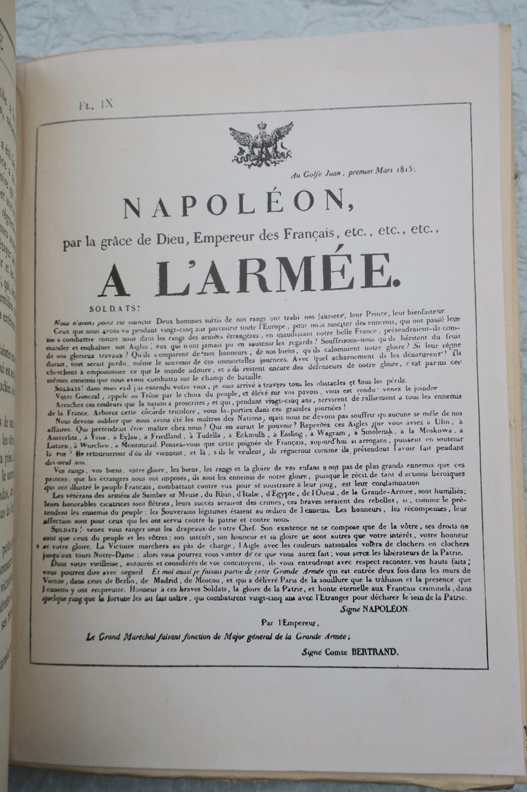 Napoléon FLORANGE (Charles). Le Vol de l'Aigle (1815). Napoléon à Golfe Juan... – Image 7
